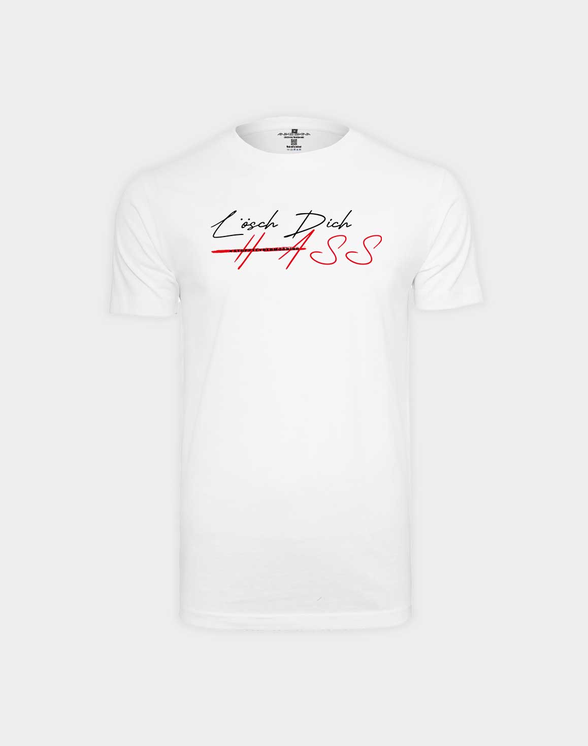 LÖSCH DICH, HASS – Statement T-Shirt gegen Cybermobbing