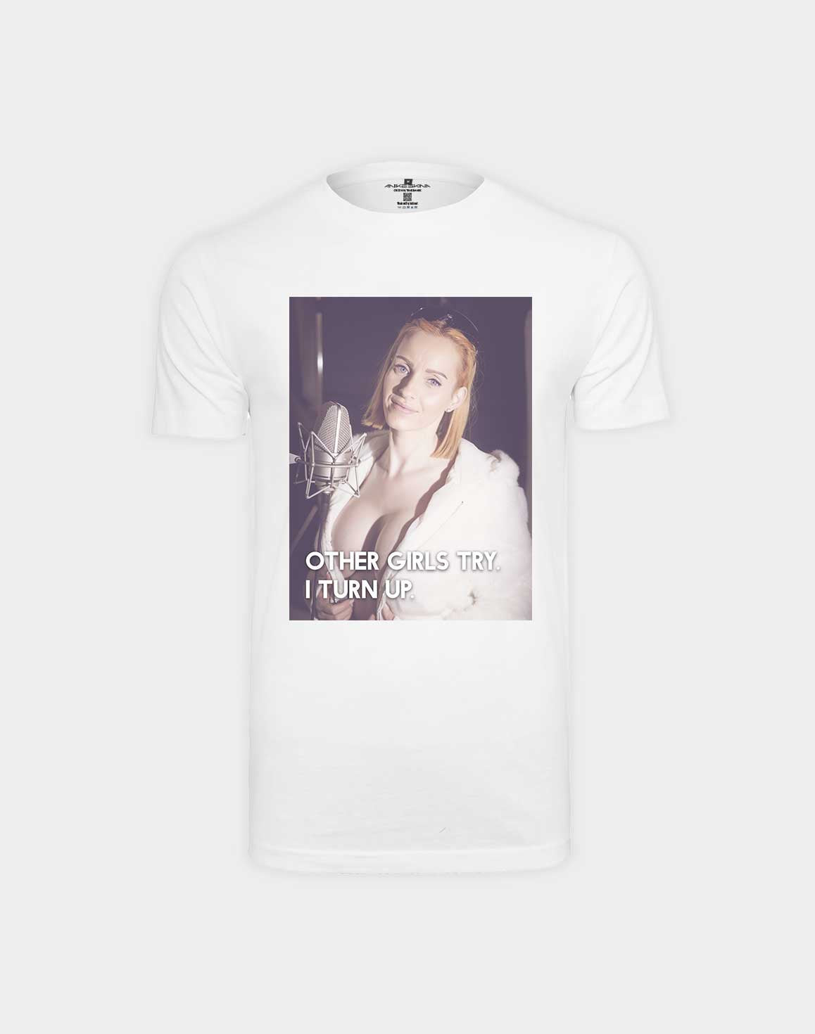 TURN UP T-Shirt – White Edition
