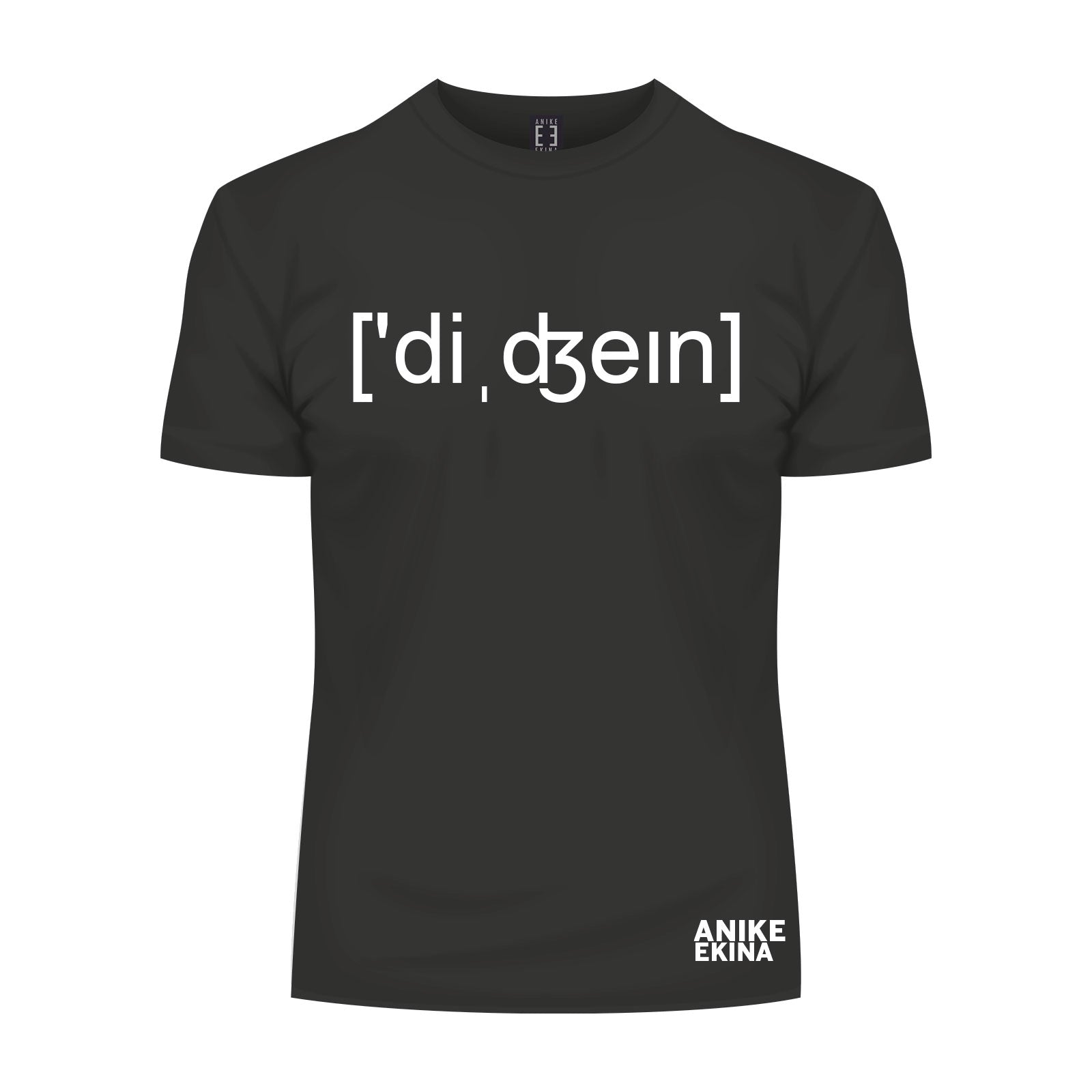 T-Shirt "DJane" 02 Black - Ladies
