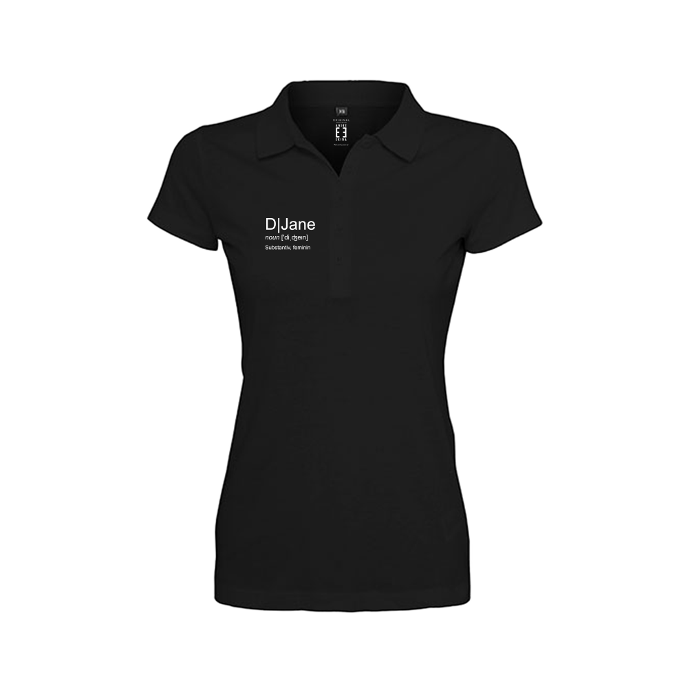 Girls Polo Shirt DJANE - Schwarz